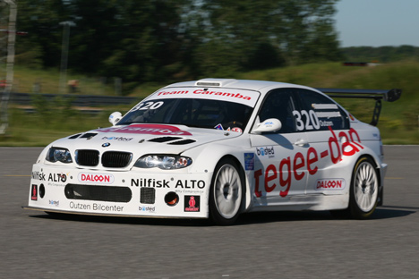 Kim Holmgaard, Michael Klostermann og Michael Outzen's BMW
